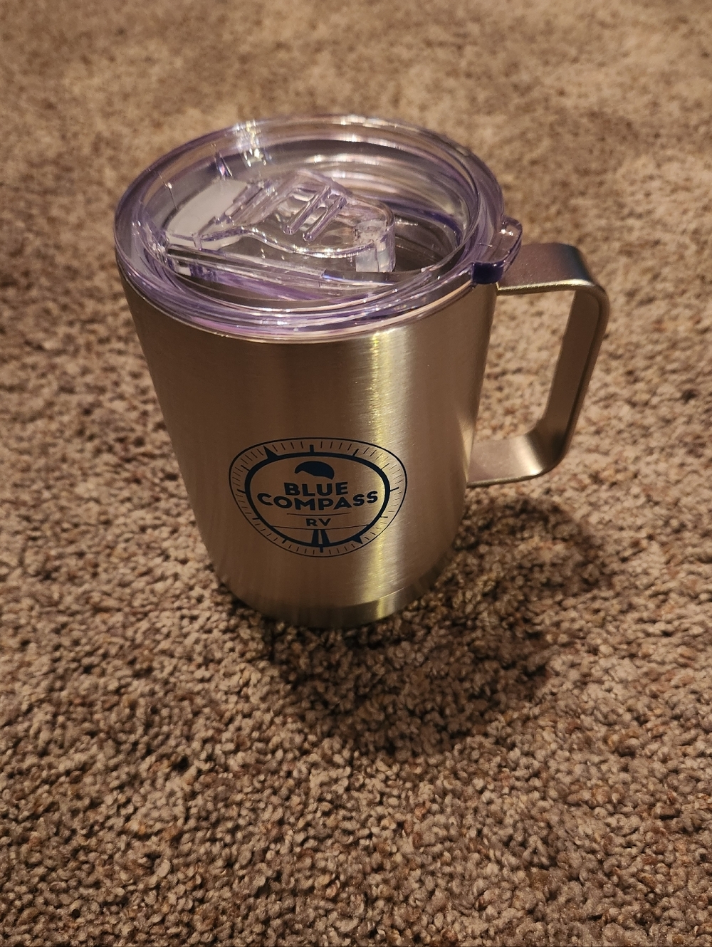 Blue Compass RV Metal Coffee Mug - Picture 3 of 8